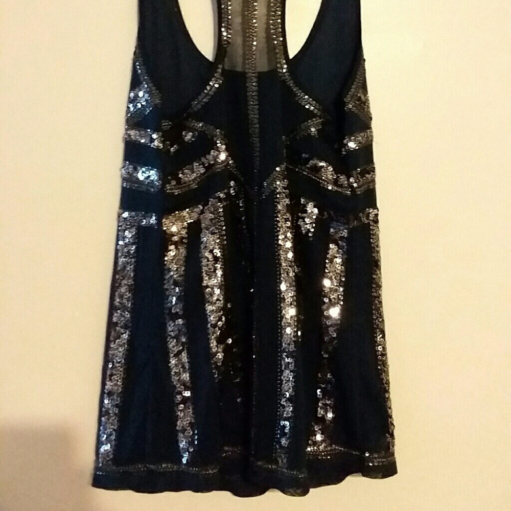 Express Sequin Racerback Tank - Picture 4 of 4